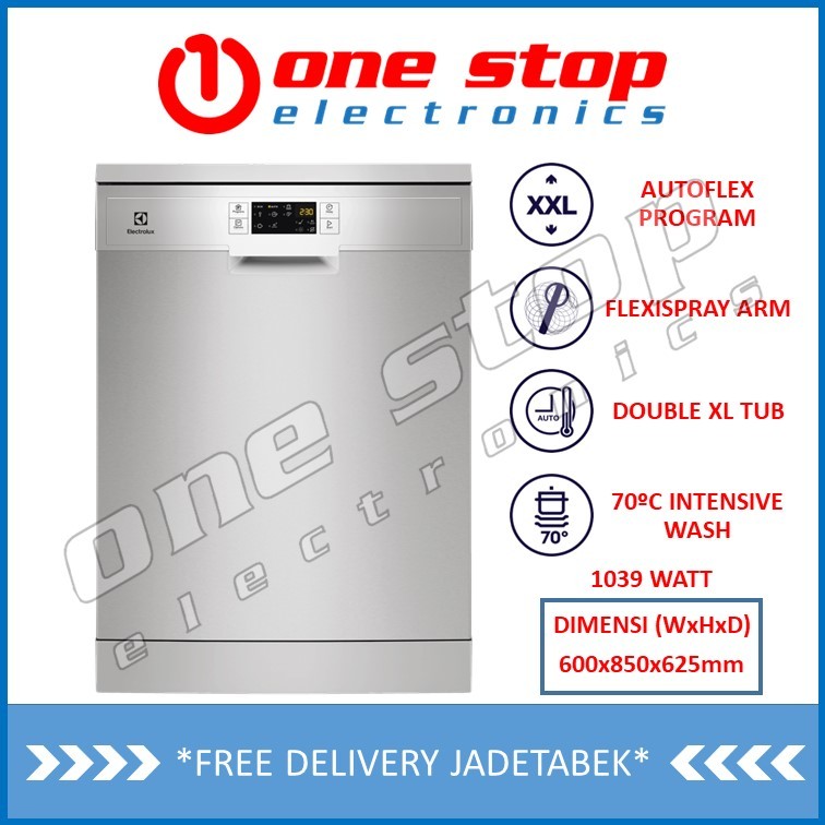 ELECTROLUX ESF5512LOX / ESF 5512 LOX Freestanding Dishwasher 60cm One