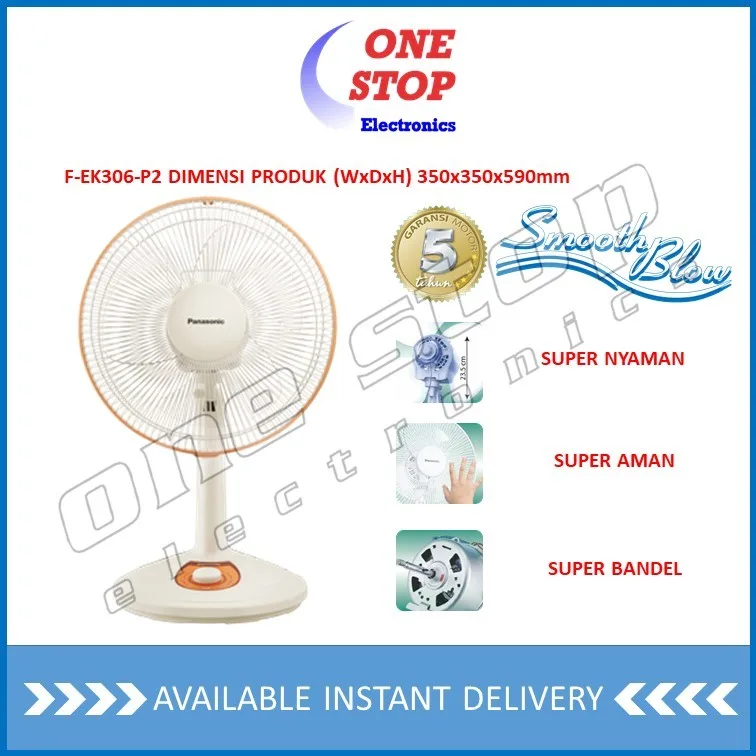 PANASONIC F-EK306-P2 Desk Fan