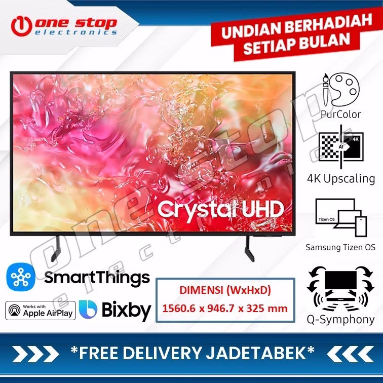 SAMSUNG 70DU7000 / DU7000 CRYSTAL UHD 4K Tizen OS Smart TV 70 Inch - UA70DU7000KXXD