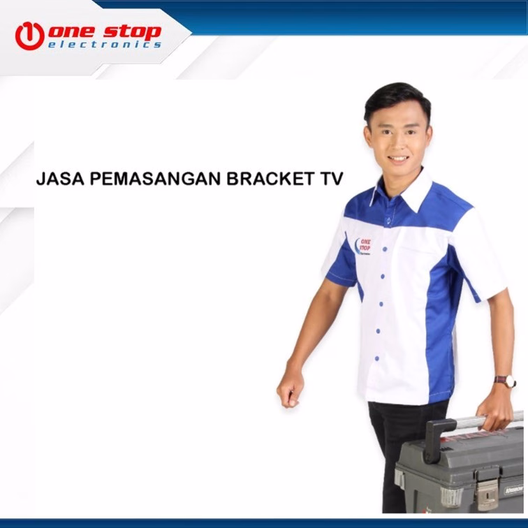 Paket pemasangan bracket TV (AREA JAKARTA) - 49-65 Inch