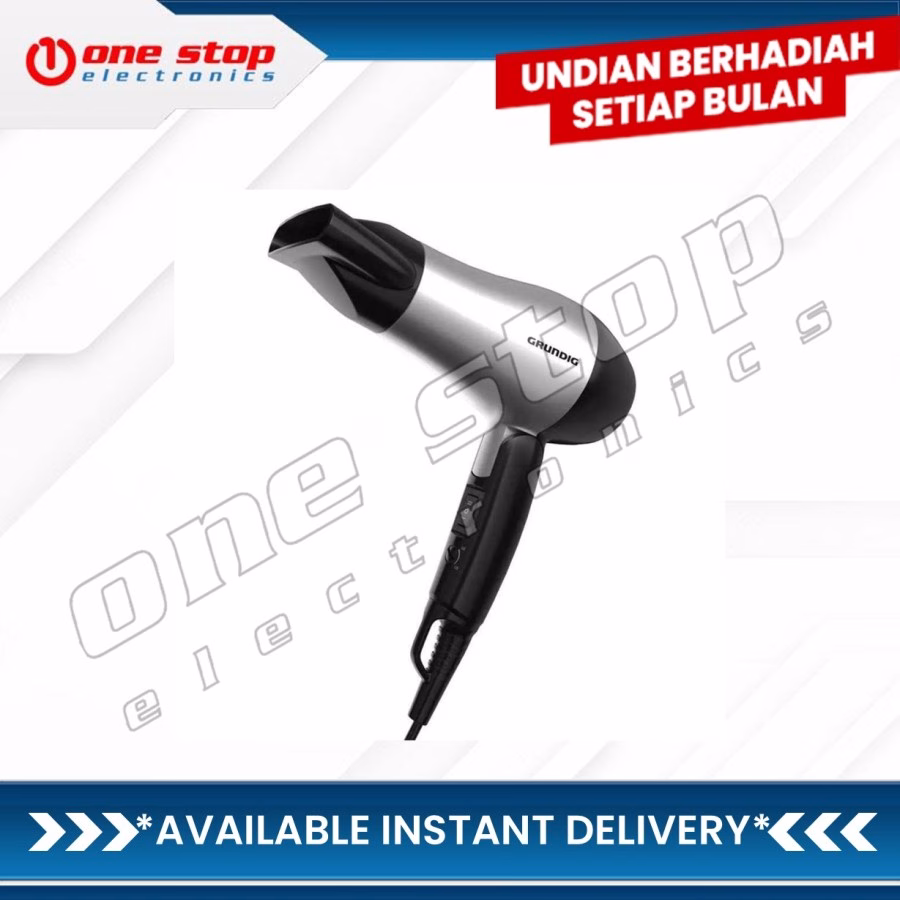 GRUNDIG HD 2200 / HD2200 Hair Dryer Pengering Rambut 1200 Watt - Image 2