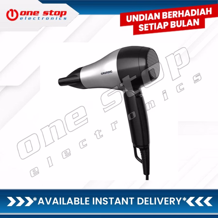GRUNDIG HD 2200 / HD2200 Hair Dryer Pengering Rambut 1200 Watt - Image 5