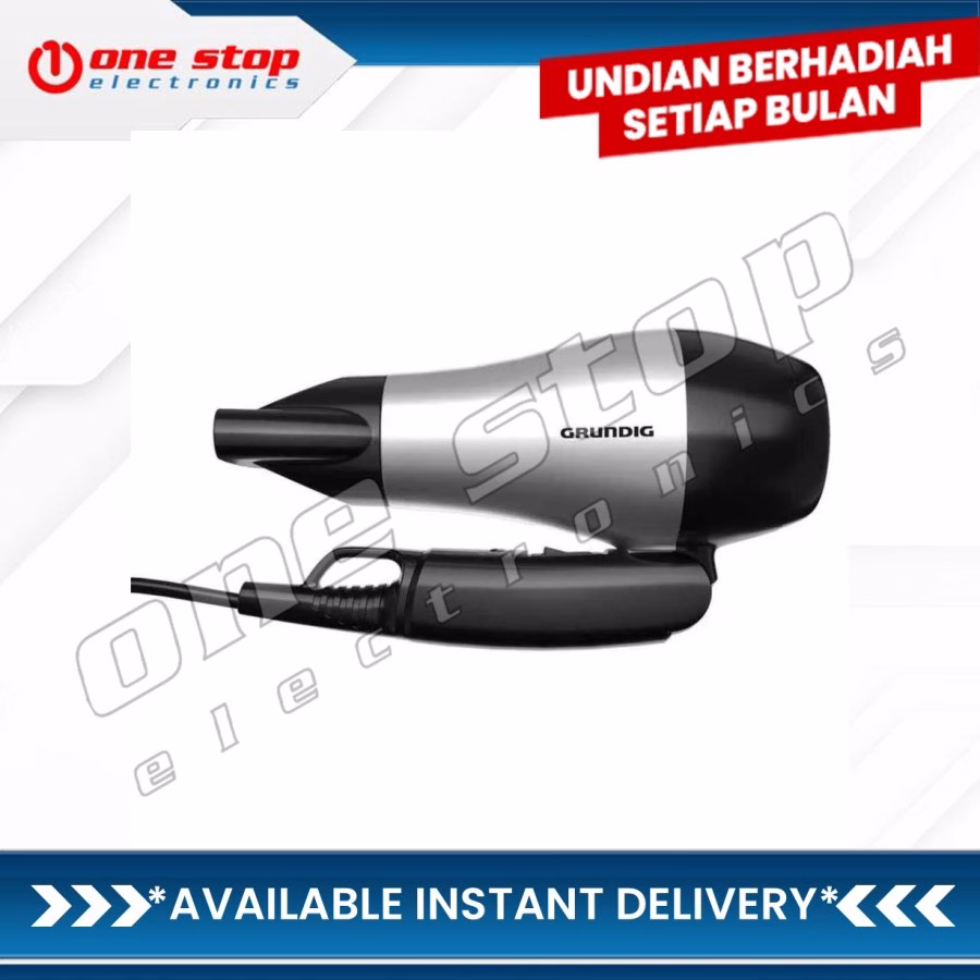 GRUNDIG HD 2200 / HD2200 Hair Dryer Pengering Rambut 1200 Watt - Image 3