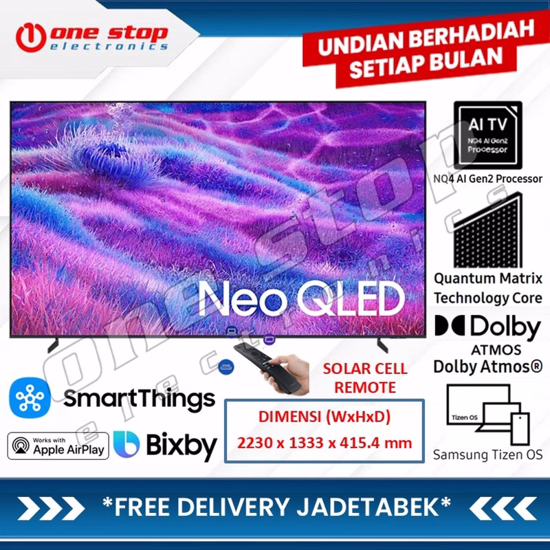 SAMSUNG 100QN80F Neo QLED 4K Vision AI Smart TV 100 Inch - QN80F / QN80FA / QA100QN80FA / QA100QN80FAKXXD