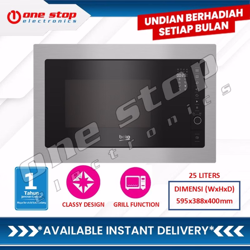 BEKO BMGB25332BG Microwave Oven Grill 25L | BMGB 25332 BG - MGB25332BG