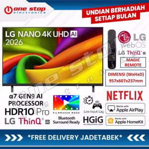 LG 43NU850BPSA NANO 4K UHD AI Smart TV 43 Inch