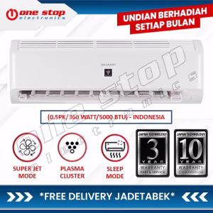 SHARP AH-AP5BMY2 AC Split Standard PlasmaCluster Garuda Series R32 0.5PK